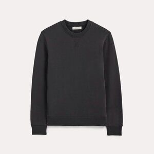 Everlane Men's Off-Duty Terry Crew Neck T-Shirt in Black, Size Medium